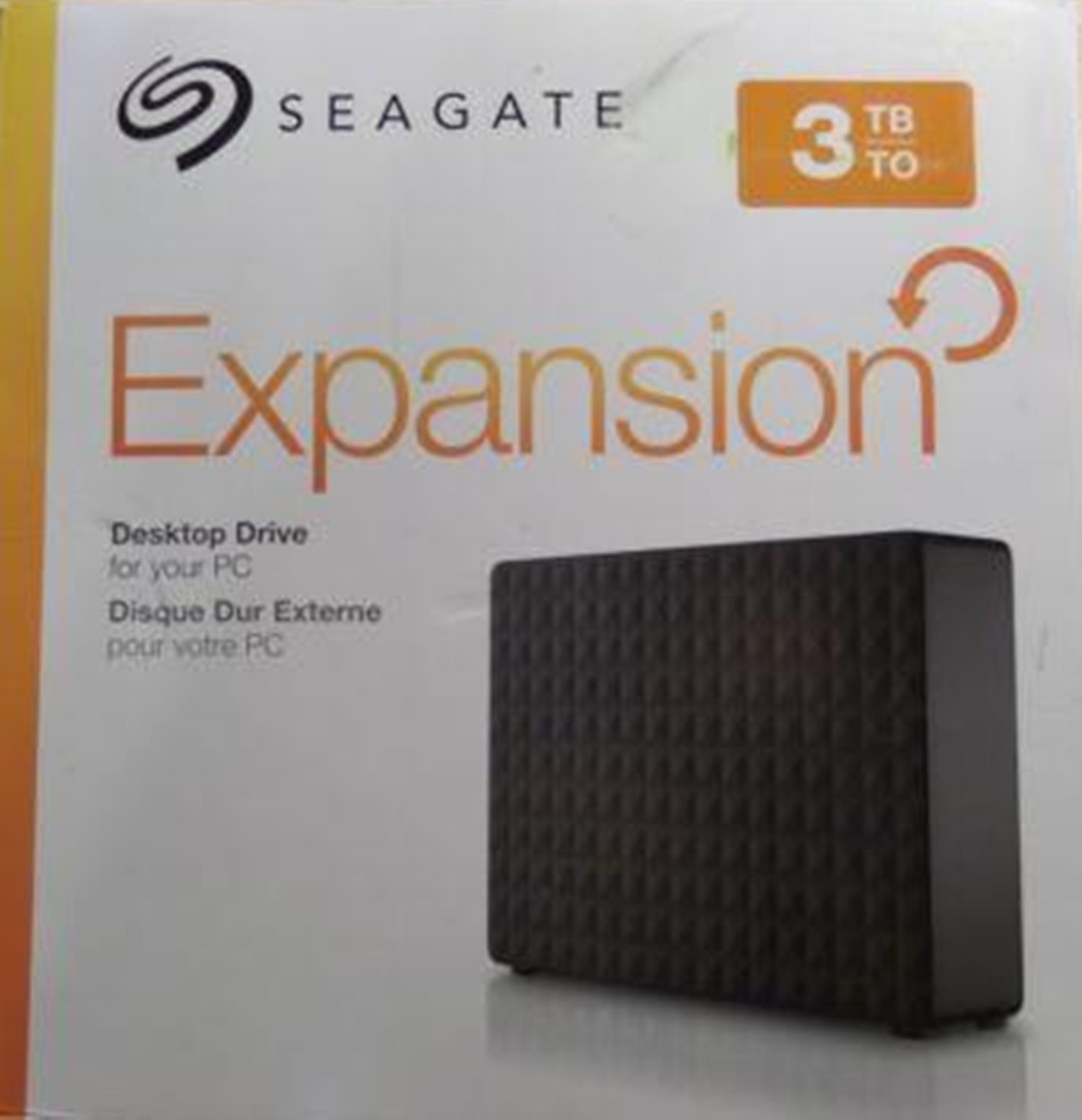 Seagate 3tb desktop hard drive $25 Walmart (ymmv b&m)