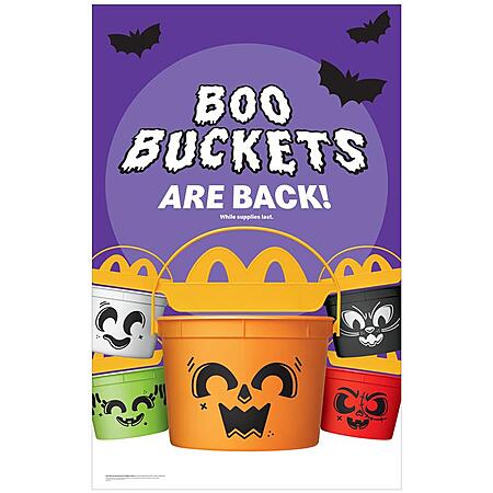 McDonald's Boo Buckets Happy Meal - 2025-10-21