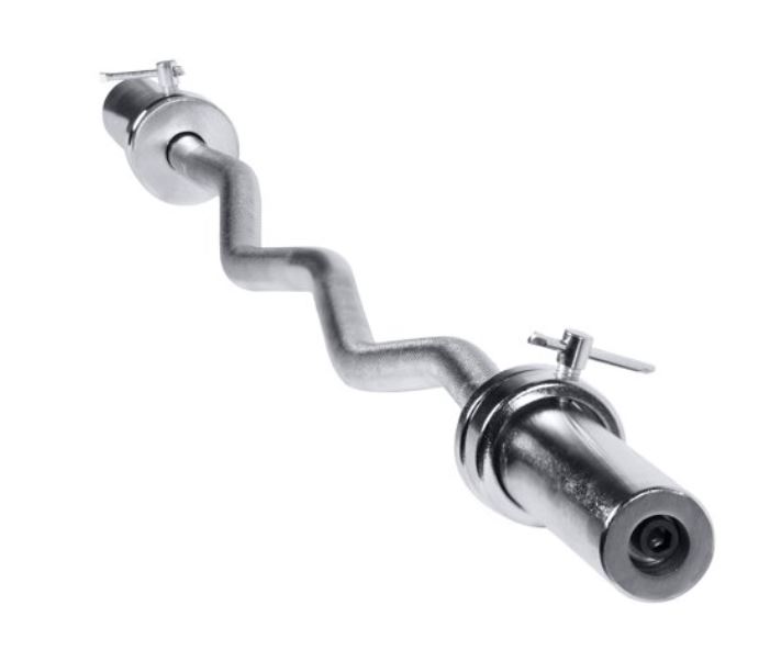 CAP Barbell Olympic Curl Bar with Collars 200 lbs Capacity for $43 w/Free Shipping