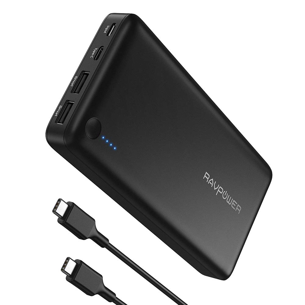 RAVPower 26800mAh PD Portable Charger (Fast Recharged In 4.5 Hours &USB-C Input, 30W Type-C Output) - $42.99 + FS