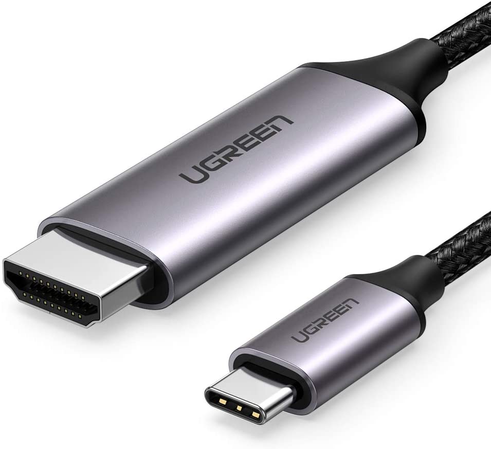 UGREEN USB C to HDMI Cable 4K 60HZ Thunderbolt 3 HDMI Adapter Nylon Braided Cord $13.99 + FS w/ Prime or Orders $25+