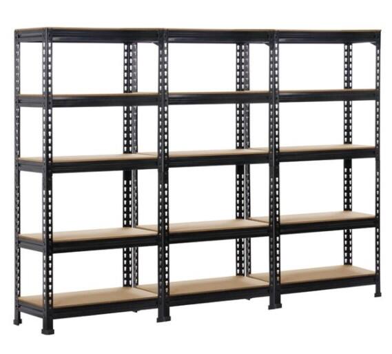 3-Pack 5-Tier Adjustable Metal Garage Storage Rack, 27.6''L x 12.0'' W x 59.1''H - $149.74 + Free Shipping