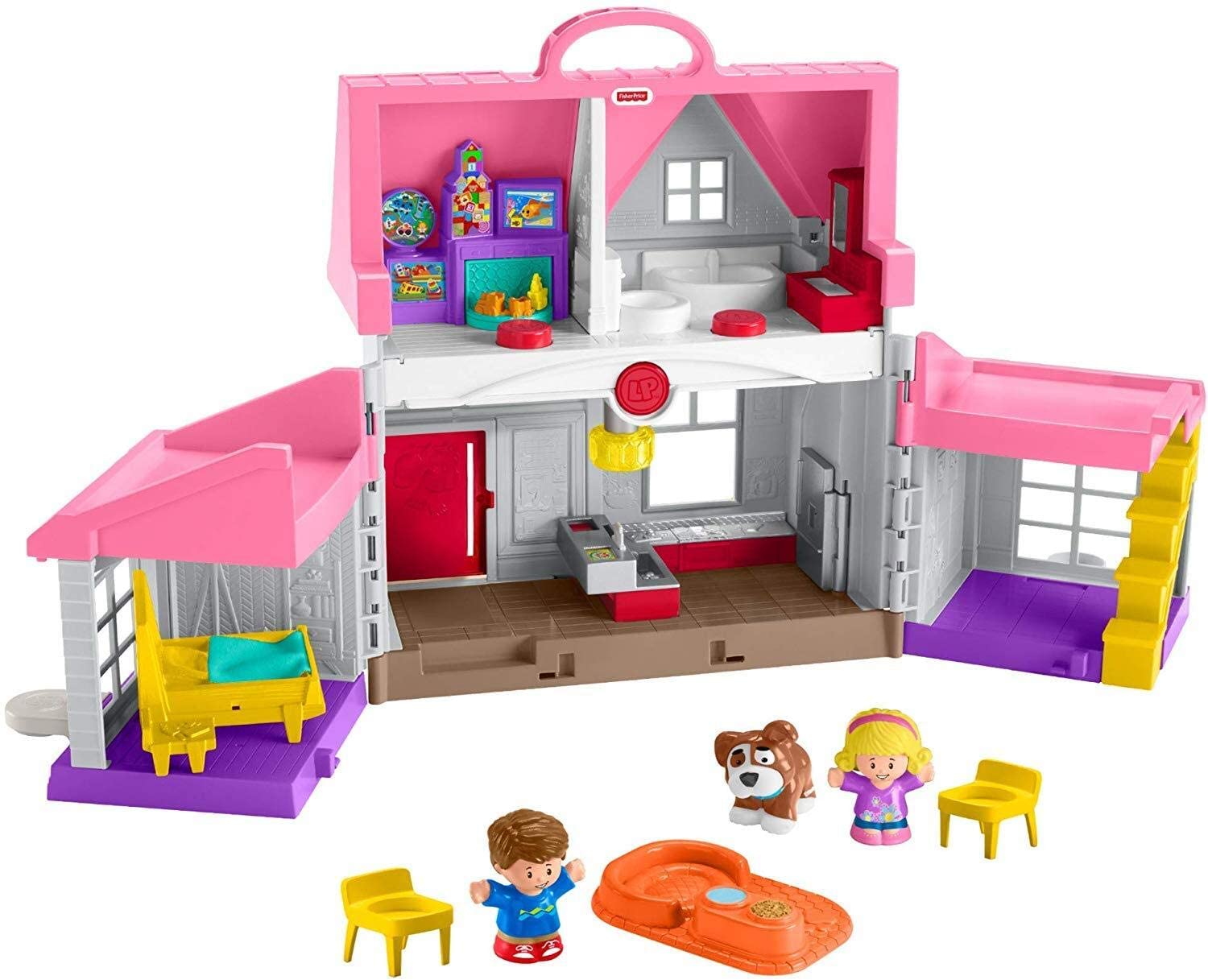 Fisher-Price Little People Big Helpers Home (Pink) $20 + 2.5% Slickdeals Cashback (PC Req'd) + Free Store Pickup at Target