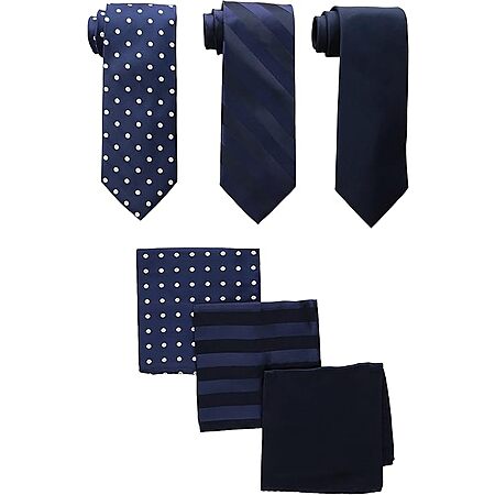 6-Piece Stacy Adams Tie Set for $9.50!
