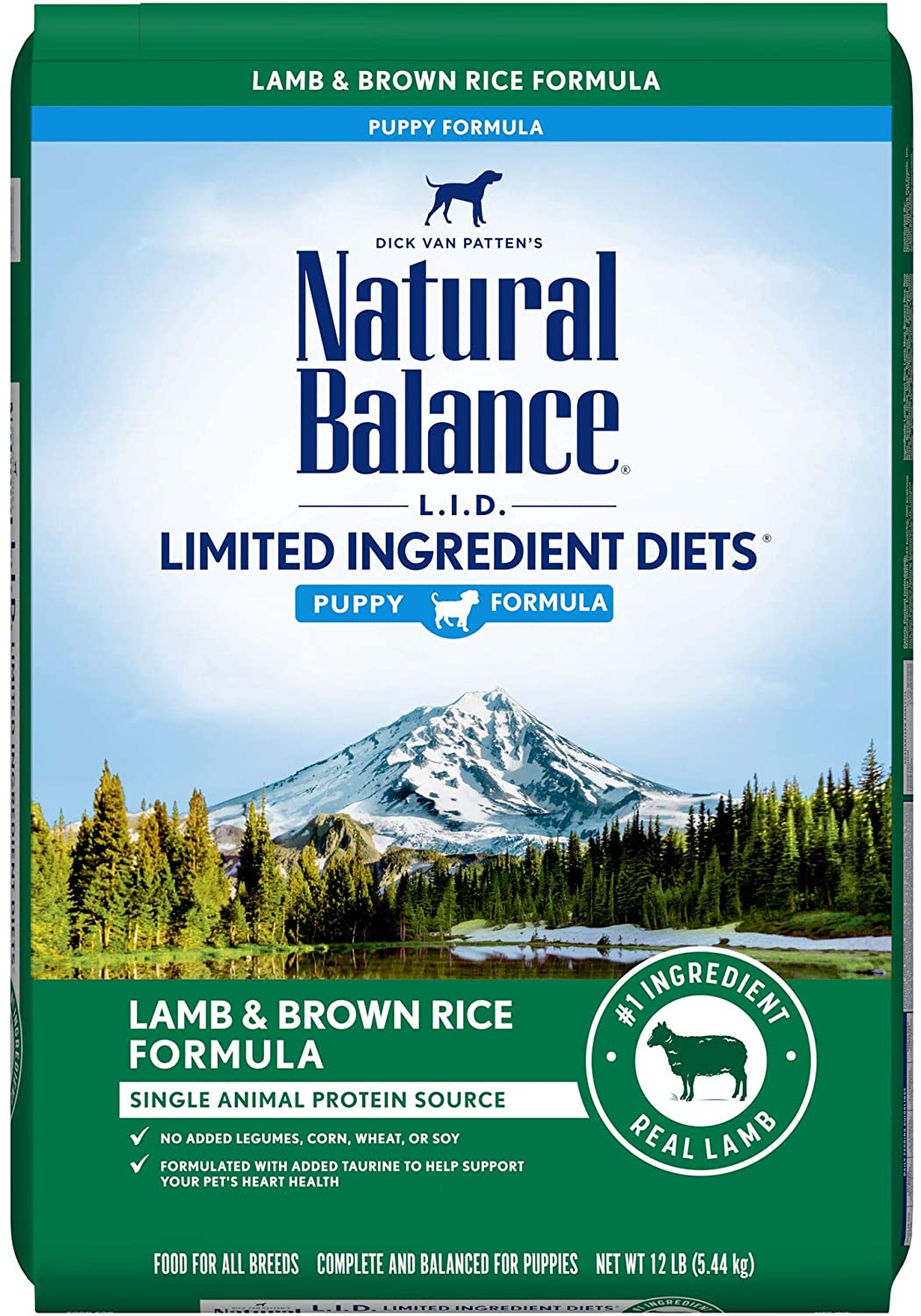 12-Lbs Natural Balance Limited Ingredient Diet Puppy Recipe Dry Dog Food $15.35 w/ S&S ($10.85 w/ First S&S Order) + Free Shipping w/ Prime