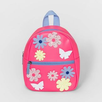 Cat & Jack Toddler Backpacks: Flower Pattern, Butterfly Print, or Construction Print $7.50 Each + Free Store Pickup at Target or F/S $35+