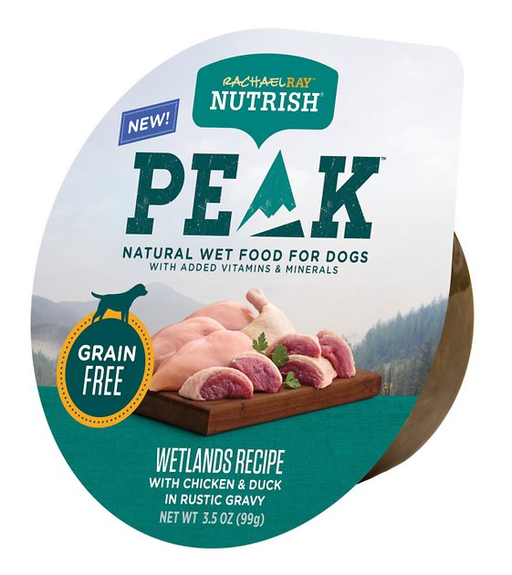 16-Pack Rachael Ray Nutrish PEAK Grain-Free Wetlands Recipe Wet Dog Food (3.5-Oz each) $9.05 w/ Autoship + Free Shipping $49+ or w/ Amazon Prime