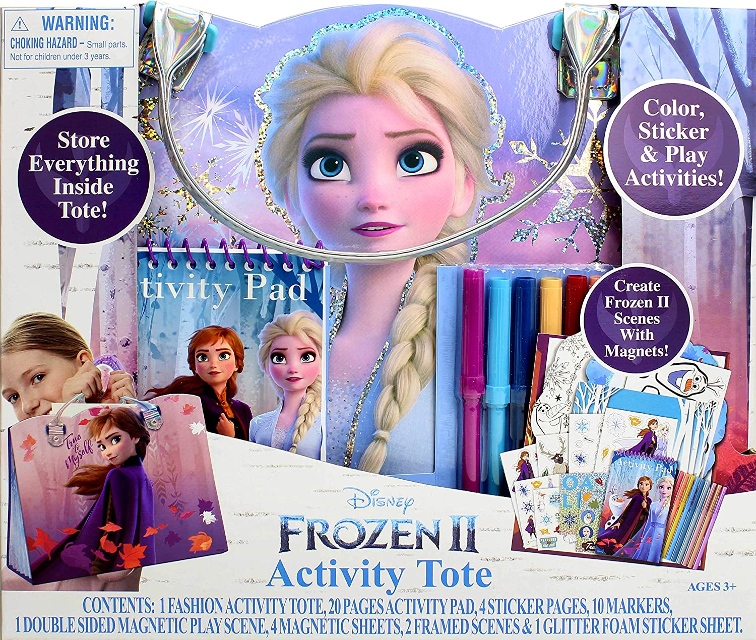 24-Pc Disney Frozen 2 Activity Tote $13.45 + Free Shipping w/ Amazon Prime or Orders $25+