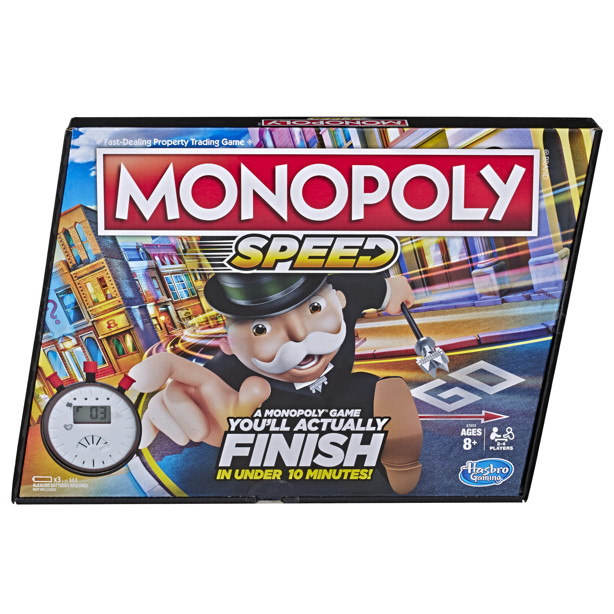 Monopoly Speed Board Game $10 + Free Shipping w/ Amazon Prime or Orders $25+