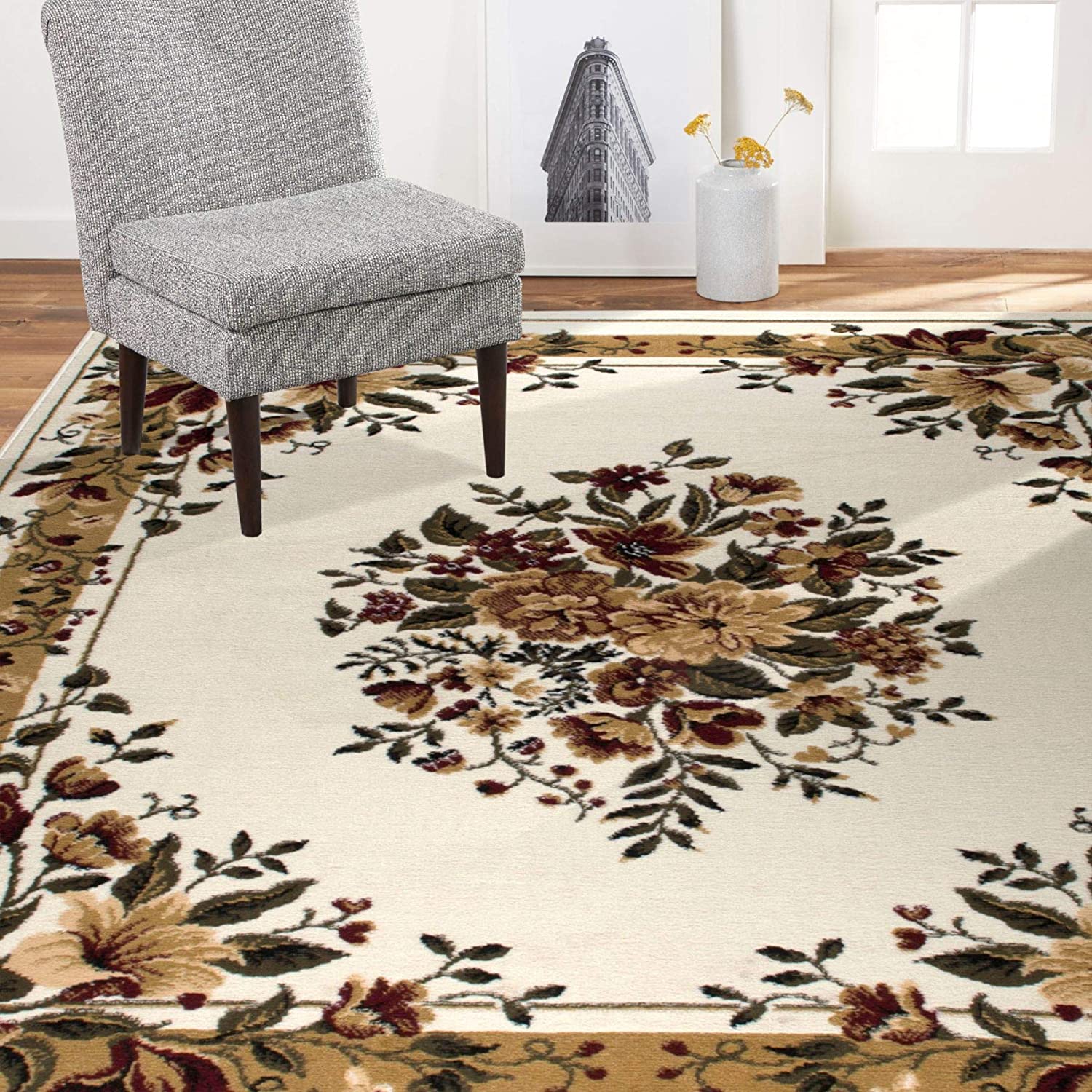 5'2" x 7'2" Home Dynamix Optimum Caspian Area Rug $30 + Free Shipping