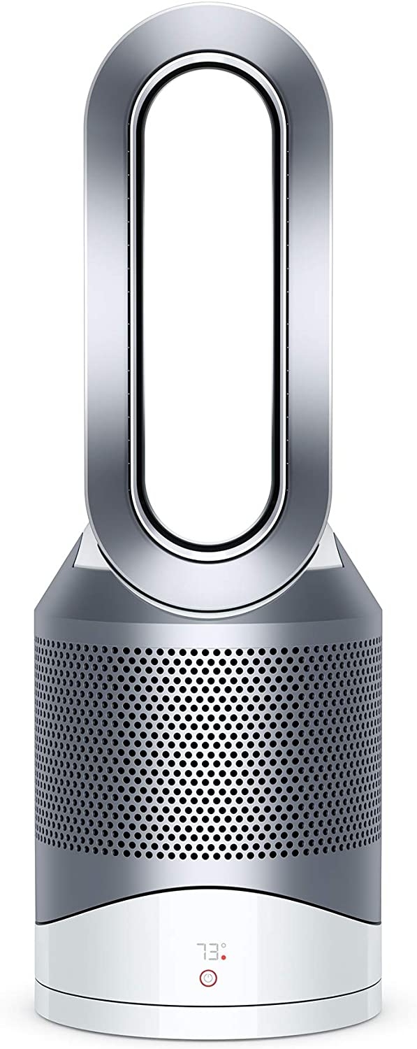 Dyson Pure Hot + Cool, HP01 HEPA Air Purifier, Space Heater & Fan $375 amazooon