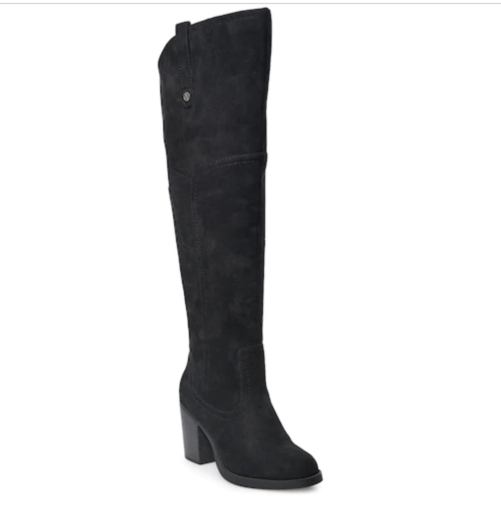 SO Zandra Womens' Tall Shaft Boots (various) $17 + Free Shipping with $25+ at Kohl's