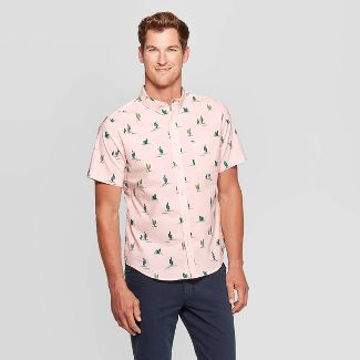 Goodfellow & Co Men's Printed Standard Fit Button-Down Shirt $12 + Free Shipping $25+ or Free Store Pickup at Target where available