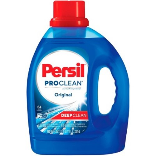 3-Ct 100-Oz Persil Liquid Laundry Detergent (Original or Intense Fresh) + $10 Target eGC $34.17 + Free Store Pickup