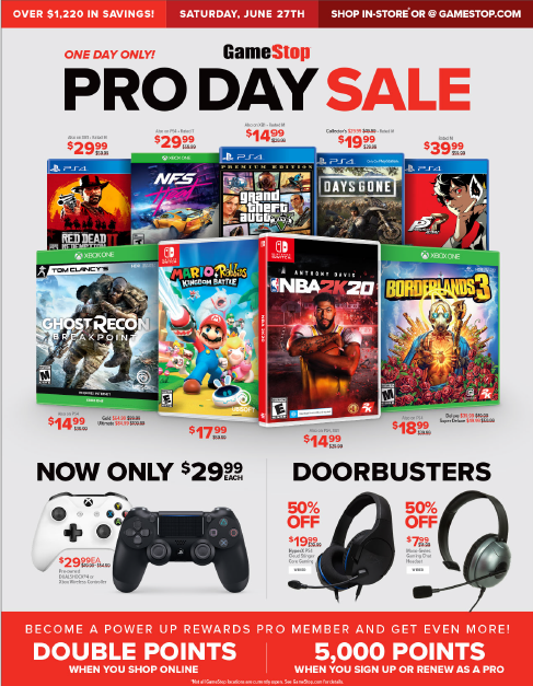 GameStop Pro Days Sale: Sid Meier's Civilization VI (Switch) $14 & More + Free Store Pickup