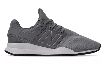 New Balance Sneakers: Men's 247 V2 Casual Sneakers (Steel) $30, Women's 996 Plaid Casual Sneakers (various) $40 & More  + Free Store Pickup at Macy's