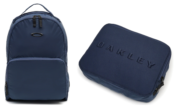 Oakley: Men's Packable Backpack (Foggy Blue) $18, (Dark Brush) $17.50, Men's Street Satchel (2 colors) $14, Women's Luxe Anorak Jacket (2 colors) $36 & More + Free S/H