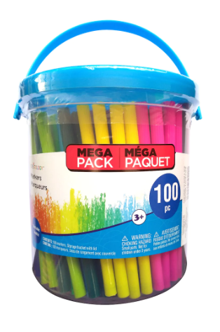 Creatology: 100-Piece Markers Bucket $1.48, 14-Piece Tempera Paint Bucket $1.48, 16-Piece Dough Bucket $1.48 & More + Free Store Pickup at Michaels (ymmv)