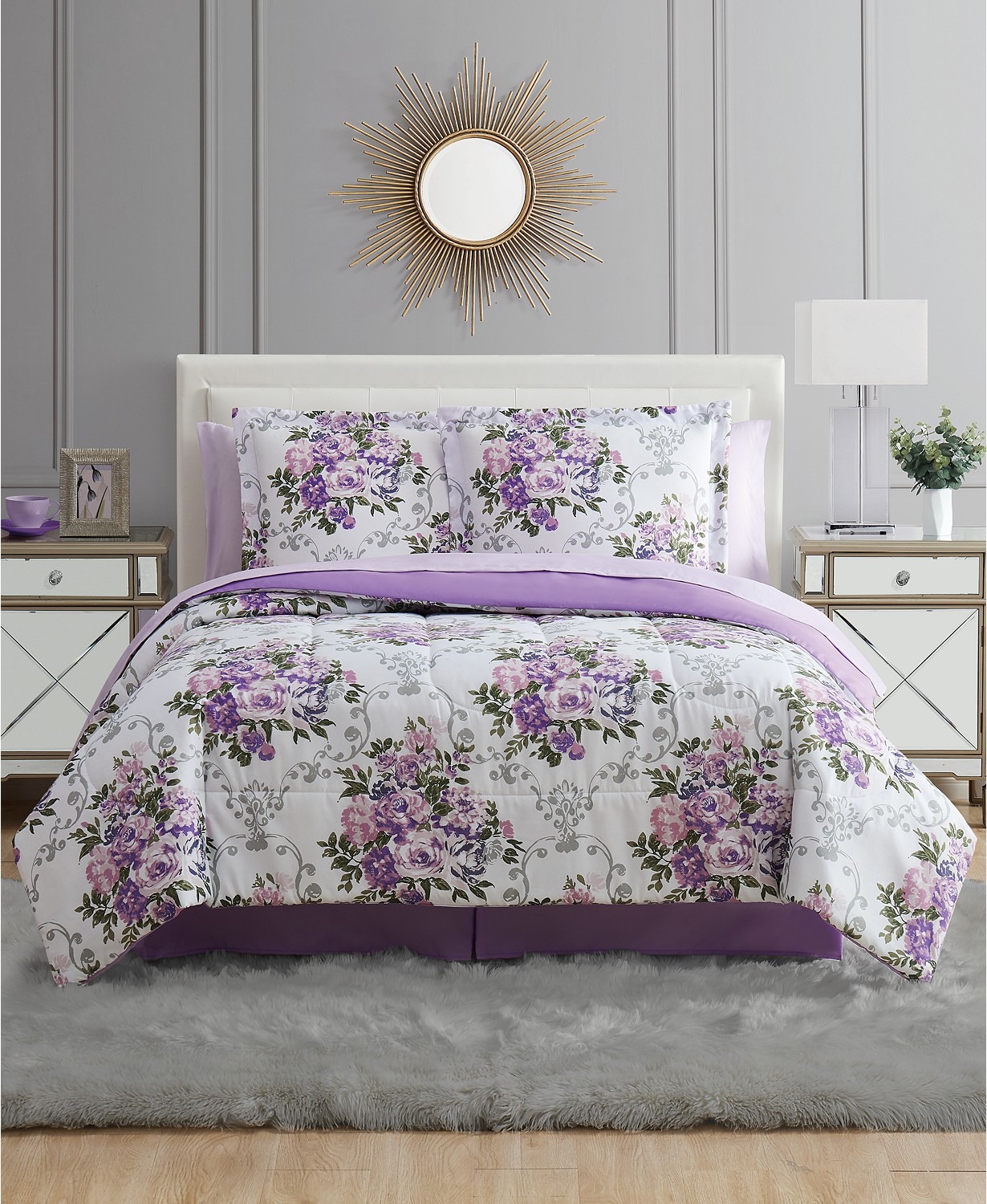 8-Piece Full or Queen Comforter Sets w/ Sheets (various) $28, 6-Piece Twin Comforter Sets w/ Sheets (various) $28 + Free Shipping