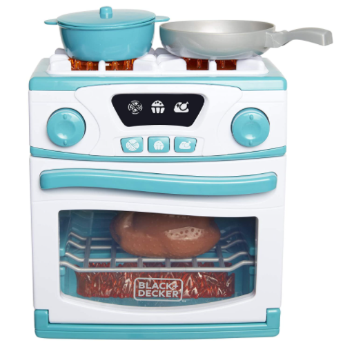 BLACK+DECKER Junior Oven/Stove Pretend Toy w/ Accessories & Lights & Sounds $15.10 + Free S/H w/ Prime or Free S/H on $25+