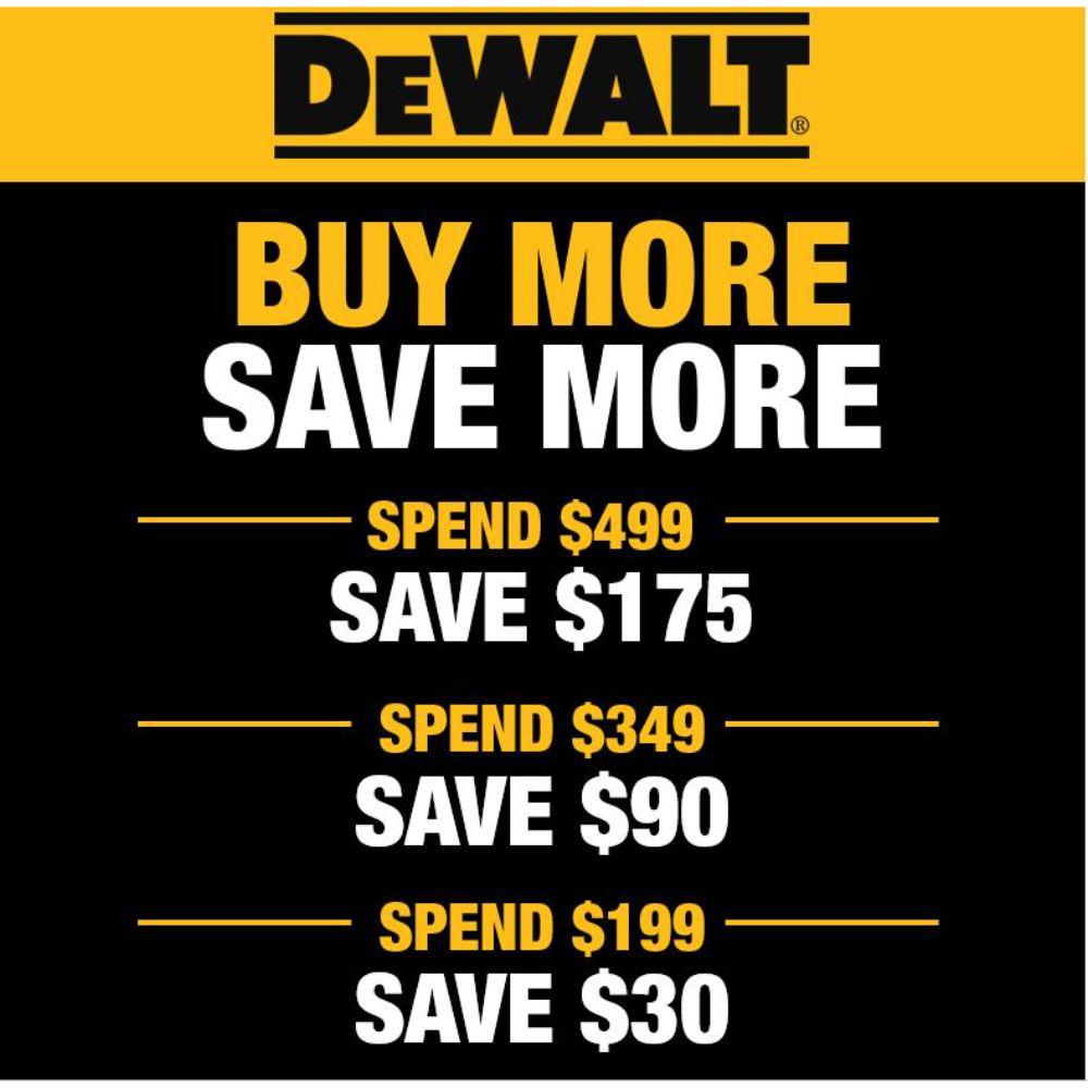 DeWALT 20-Volt MAX XR Cordless Brushless Drill/Impact Combo DCK287D1M1 (Buy More Save More Deal) YMMV