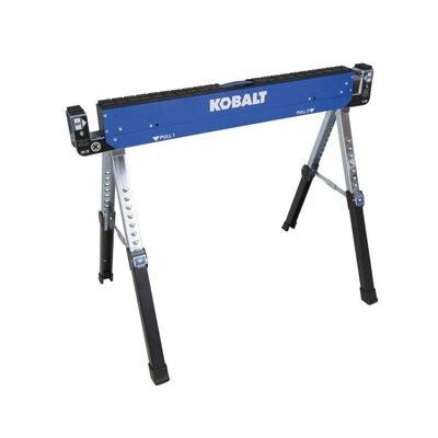 Kobalt 42-in W x 32-in H Adjustable Steel Adjustable Saw Horse (800-lb Capacity) B&M YMMV $23.98