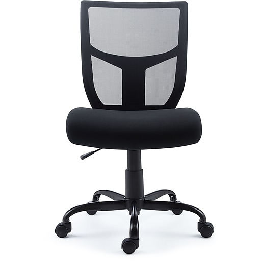Staples Mesh Back Fabric Task Chair $44.79 + Free Shipping
