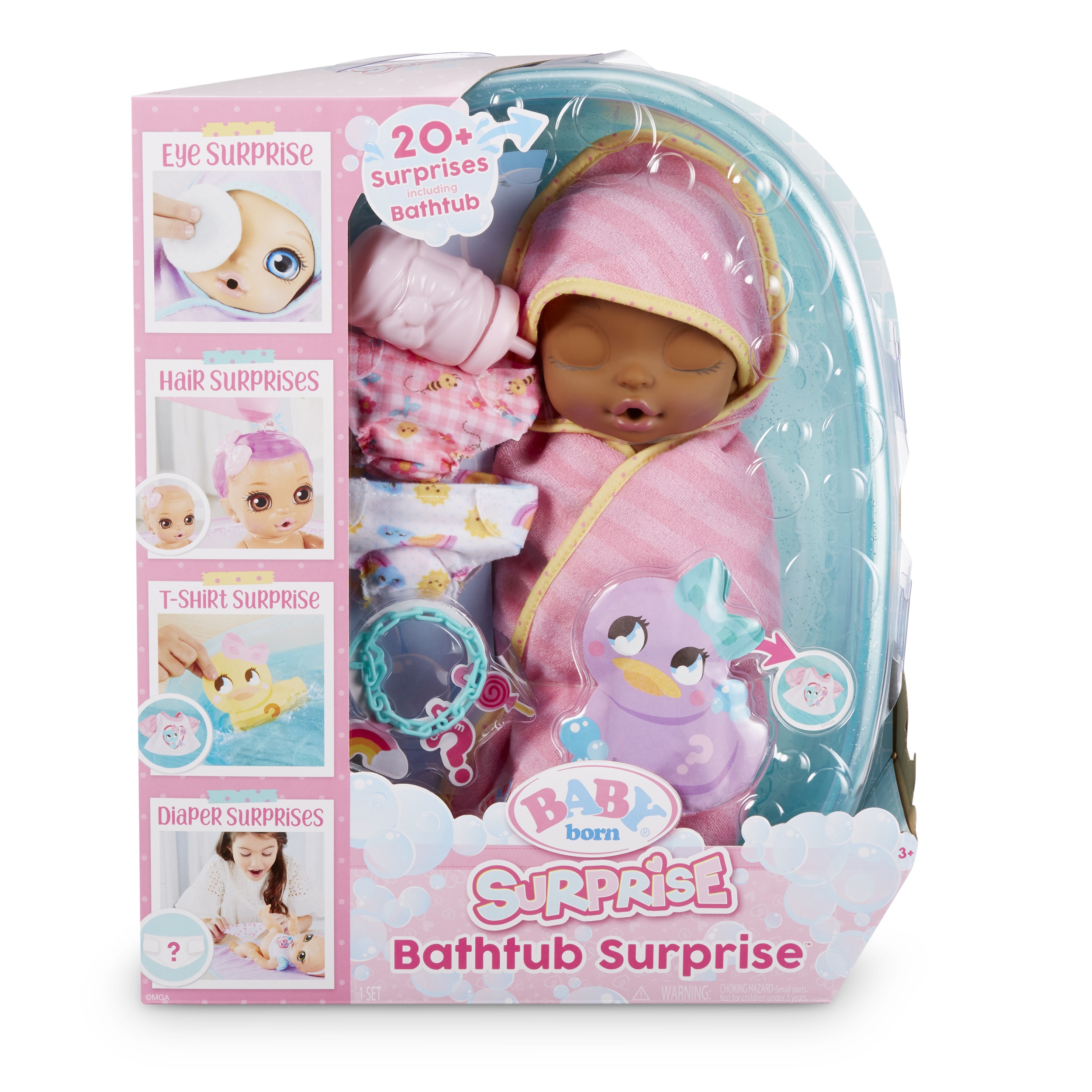 Baby Born Surprise Bathtub w/ 20+ surprises (various colors) $20 + Free Store Pickup at Walmart or F/S on $35+ or w/ Prime or on $25+