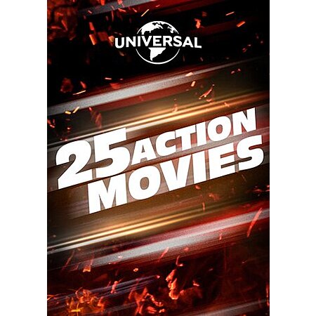 Flash Sale Universal's 25-Action Movies (4K/HD Digital Films) (MA) for $36
