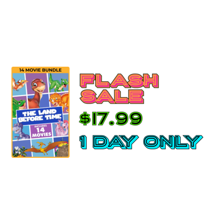 The Land Before Time: 14-Pack (HD, SD) (FanFlix, Movies Anywhere) $16.20