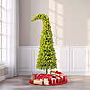 Grinch Christmas Tree - 6' Pre-Lit Lawndale Spruce Green Artificial Christmas Tree with Warm White LED Lights, by Holiday Time - $74.96 + free shipping