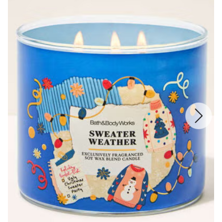 Bath & Body Works 3-Wick Candle (Various Scents) $8 + Free Shipping