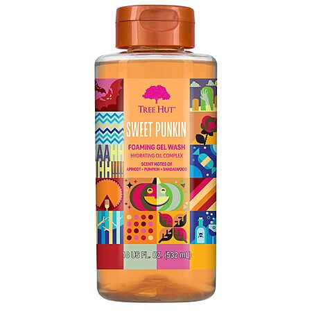 Tree Hut Sweet Punkin Body Wash, Fall Limited Edition Scent, 18 Fl Oz - $4.24 w/ coupon & S&S