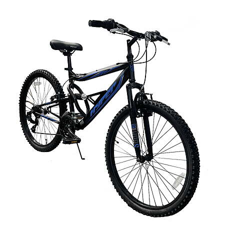 26" Hyper Bicycles Shocker Adult Mountain Bike (Black/Blue) $75.20 + Free S&H