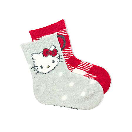2-pk Boys & Girls Cozy Socks (Hello Kitty, Pokemon, Sonic, Spiderman & More) $2.50