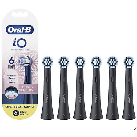 6-Pk Oral-B iO Gum & Sensitive Replacement Toothbrush Heads + $30 Walgreens Cash $40.50 + Free S&H
