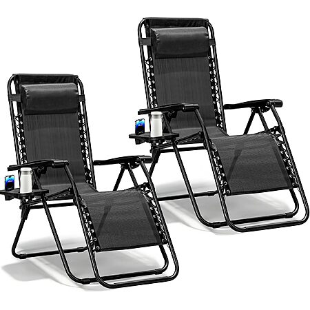 MAKE CHANGES Zero Gravity Chairs Set of 2 (3 colors)