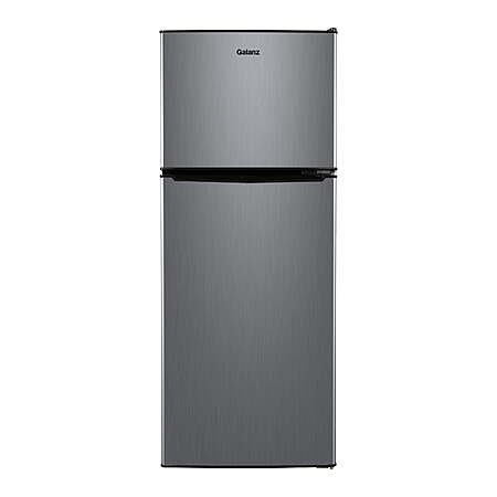 Galanz 4.6 cu ft Stainless Steel Mini Fridge with Freezer