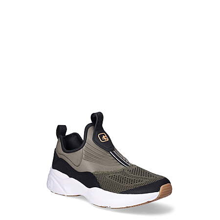 AND1 Men’s Reaction 2.0 Slip-On Sneakers (Olive)