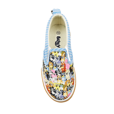 Bluey Toddler Boys Slip-on Sneakers