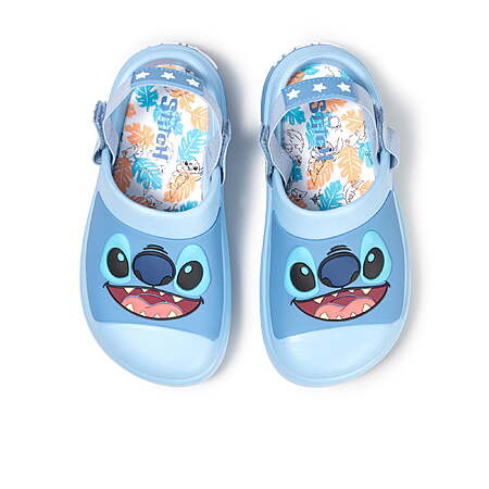 Stitch Toddler and Little Kid Adjustable Strap Clogs (Blue or Pink)