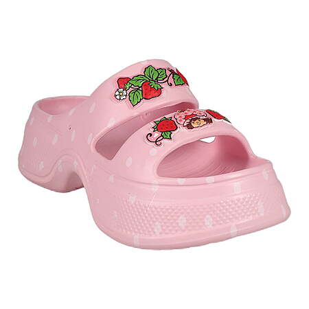 Strawberry Shortcake Womens Double Strap Platform Sandals (size 9 - 11)