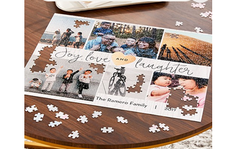 Custom Photo Puzzle (10x14", 16x20", or 20x30") $12.50 + Free S&H