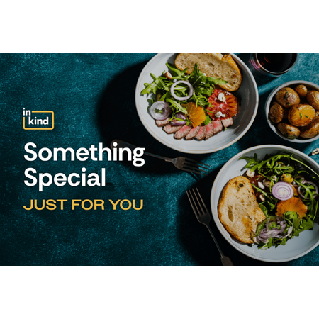 Select inKind Accounts: $25 off $50+ on your next meal + AND MORE