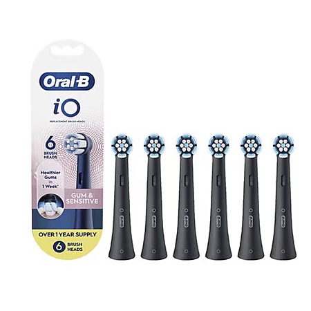 6-ct Oral-B iO Gum & Sensitive Replacement Toothbrush Heads + $25 WG Cash $40.50 + Store Pick Up