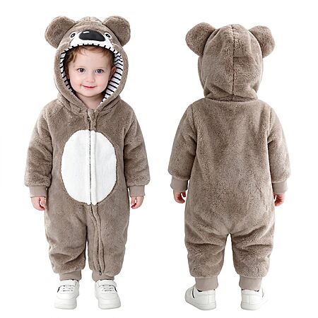 TONWHAR Baby Halloween Costume Hooded Romper (4-5T) - Various
