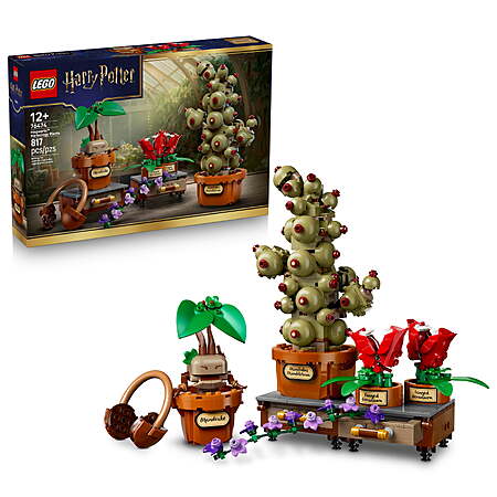 $80: $17 Walmart Cash + LEGO Harry Potter Hogwarts Herbology Plants - 76474