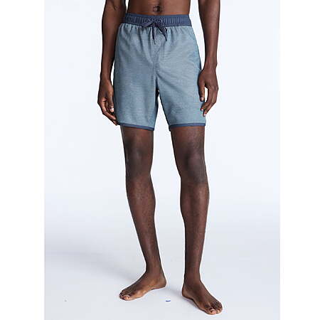 George Men's Dolphin Hem Swim Shorts, 7 in Inseam, Sizes S-3XL (various) - from
