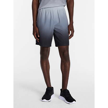Athletic Works Men's and Big Men's Active Ombre Perforated Woven Performance Shorts, 7" Inseam, Sizes XS-5XL - from