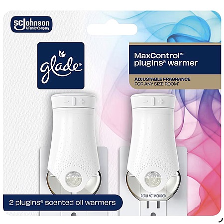 Glade PlugIns Scented Oil Warmer for Refills, 2.0 ea (DEVICE ONLY)